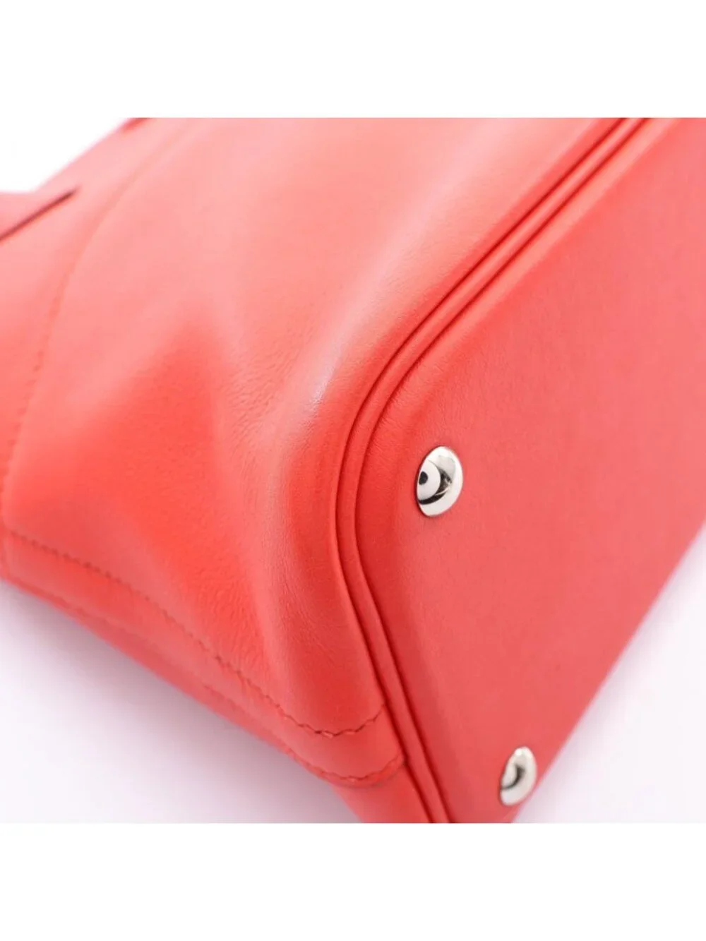 Hermes Handbag Bolide 27 Rouge Tomato 2-Way